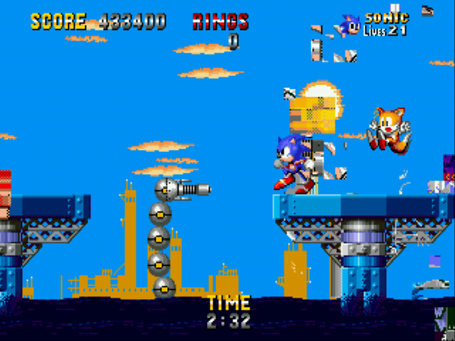 Sonic 2 Megamix Screenthot 2